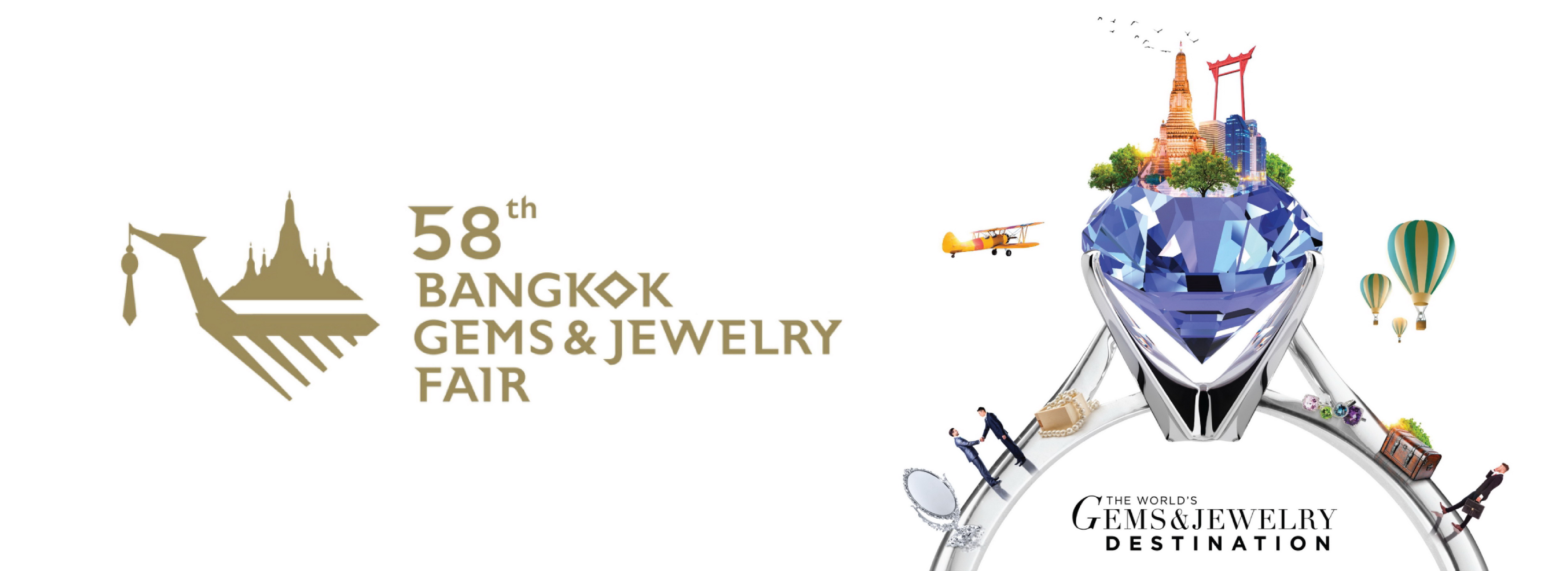 The 58th Bangkok Gems & Jewelry Fair 2016