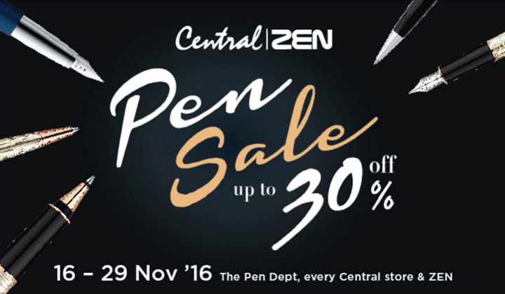 Central I Zen Pen Sale 2016