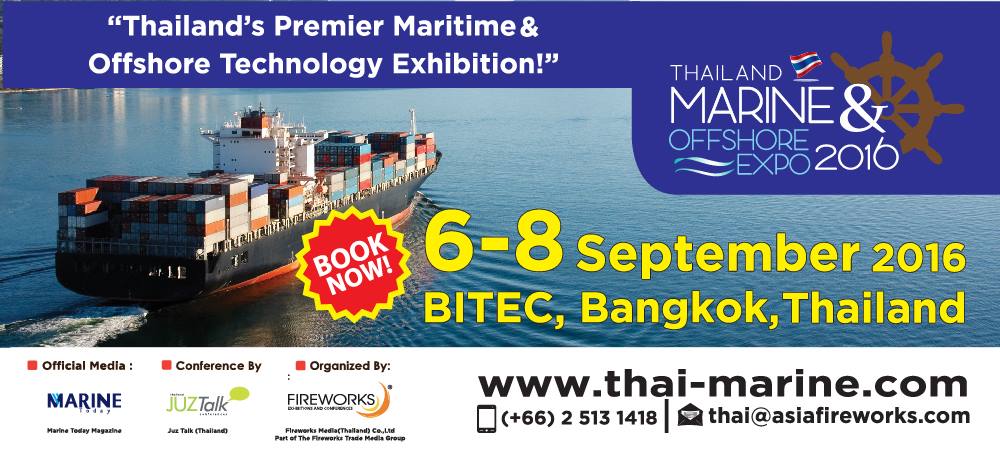 Thailand Marine & Offfshore Expo (TMOX) 2016