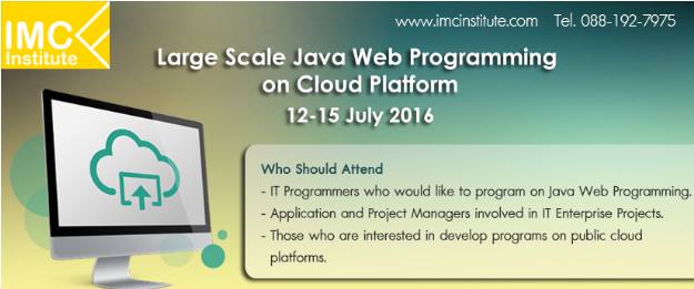 Large Scale Java Web Programming on Cloud Platform