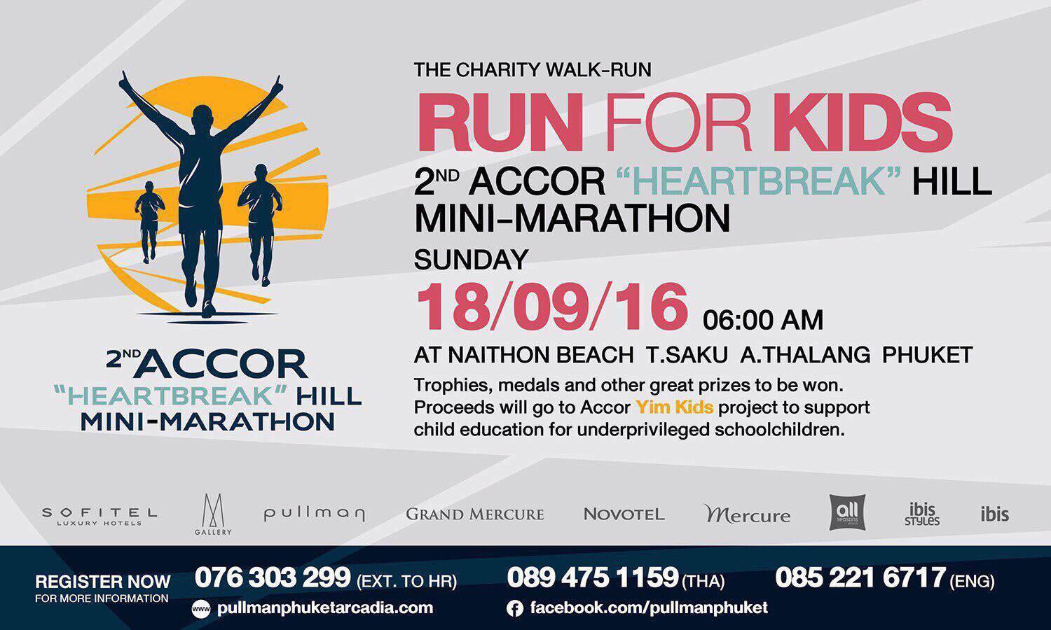 2nd Accor Heartbreak Hill Mini-Marathon