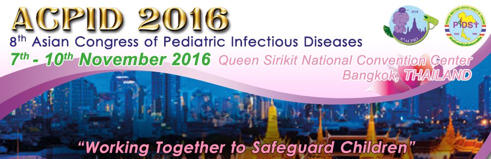 8th Asian Congress of Pediatric Infectious Diseases (ACPID 2016)