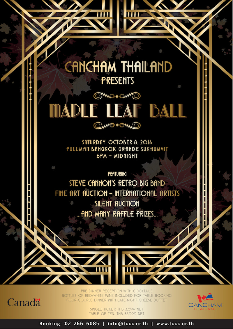 Maple Leaf Ball : Art Deco