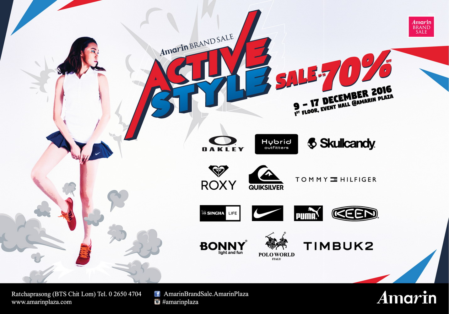 Amarin Brand Sale: Active Style sale up to 70%