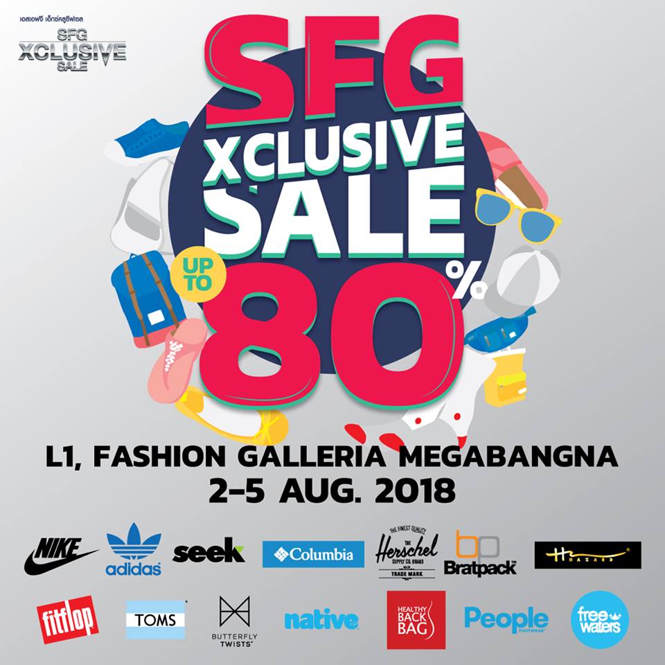 SFG Xclusive Sale @Megabangna