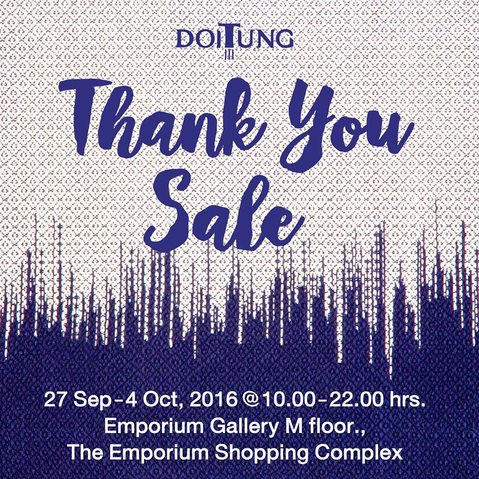 DoiTung Thank You Sale 2016