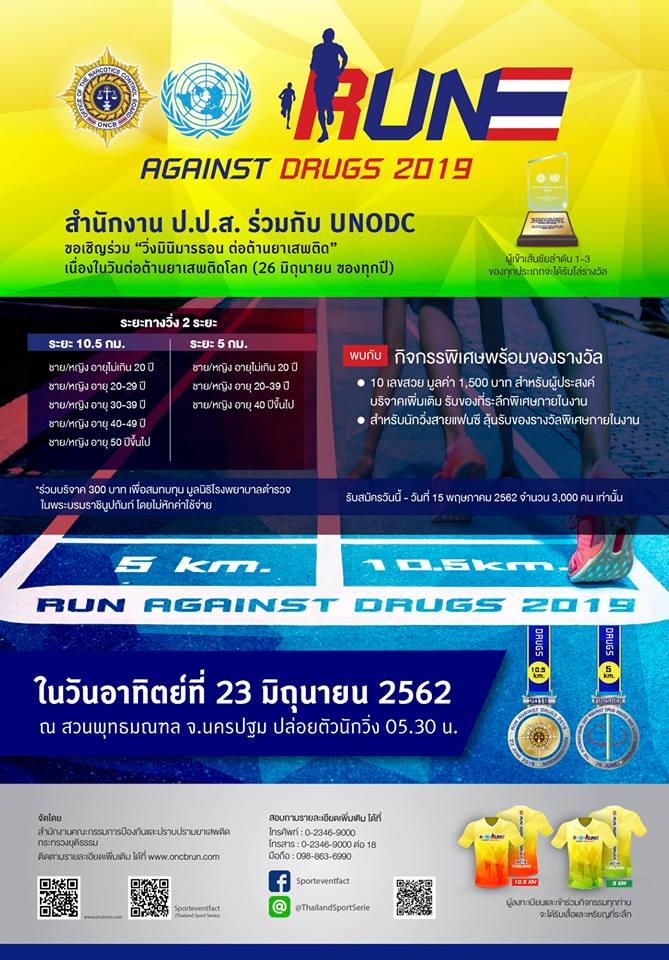 RUN AGAINST DRUGS 2019