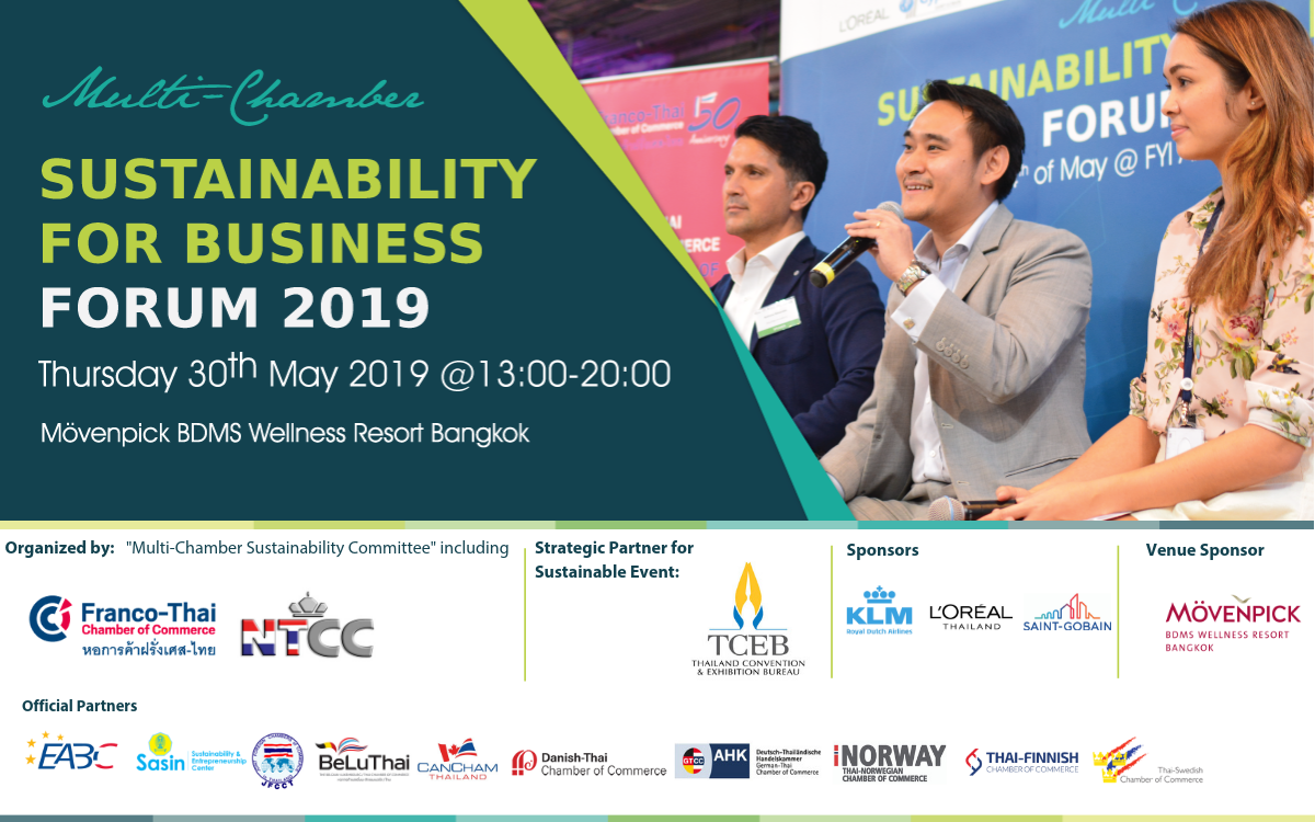 Multi-Chamber Sustainability For Business Forum 2019 (SBF19)