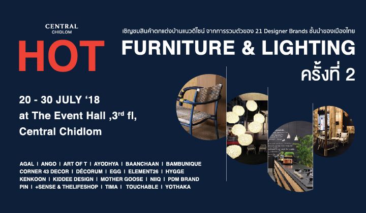 Central Chidlom Hot Furniture & Lighting Design Fair