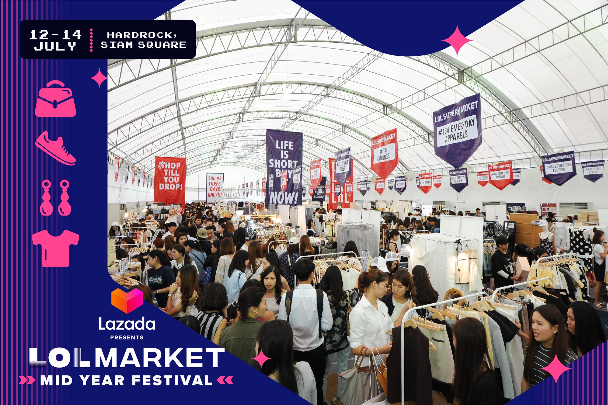 Lazada presents LOL Market Mid Year Festival