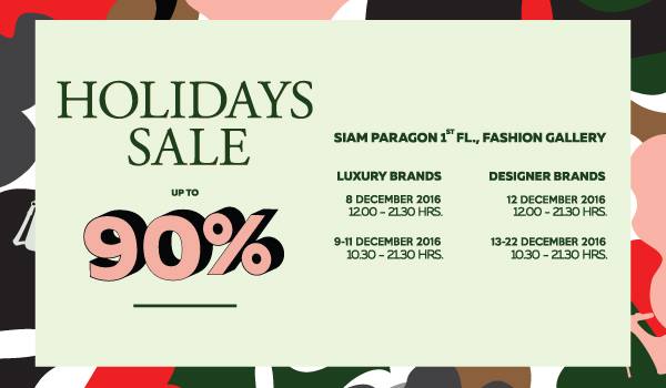 HOLIDAYS SALE UP TO 90%