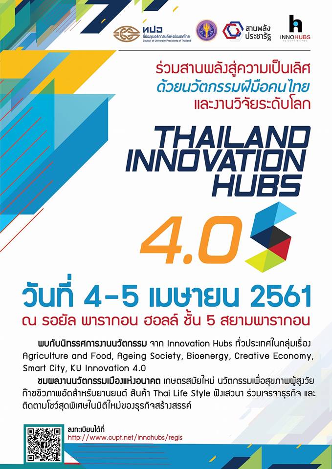 THAILAND INNOVATION HUBS 4.0S