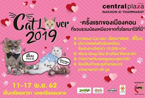 งาน Cat Lover 2019 @เซ็นทรัลพลาซ่านครศรีธรรมราช