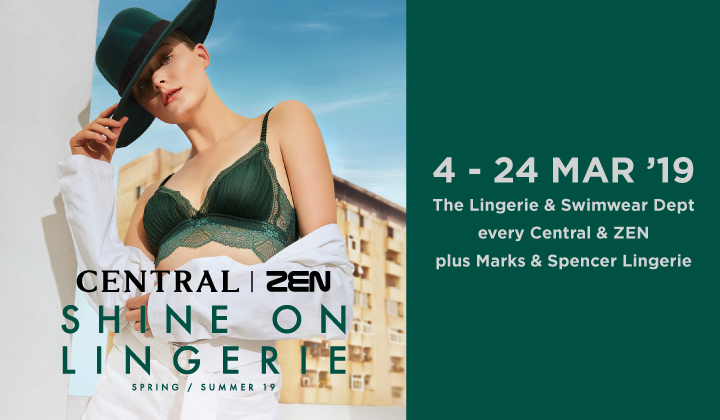 Central | ZEN Shine on Lingerie Spring / Summer 19