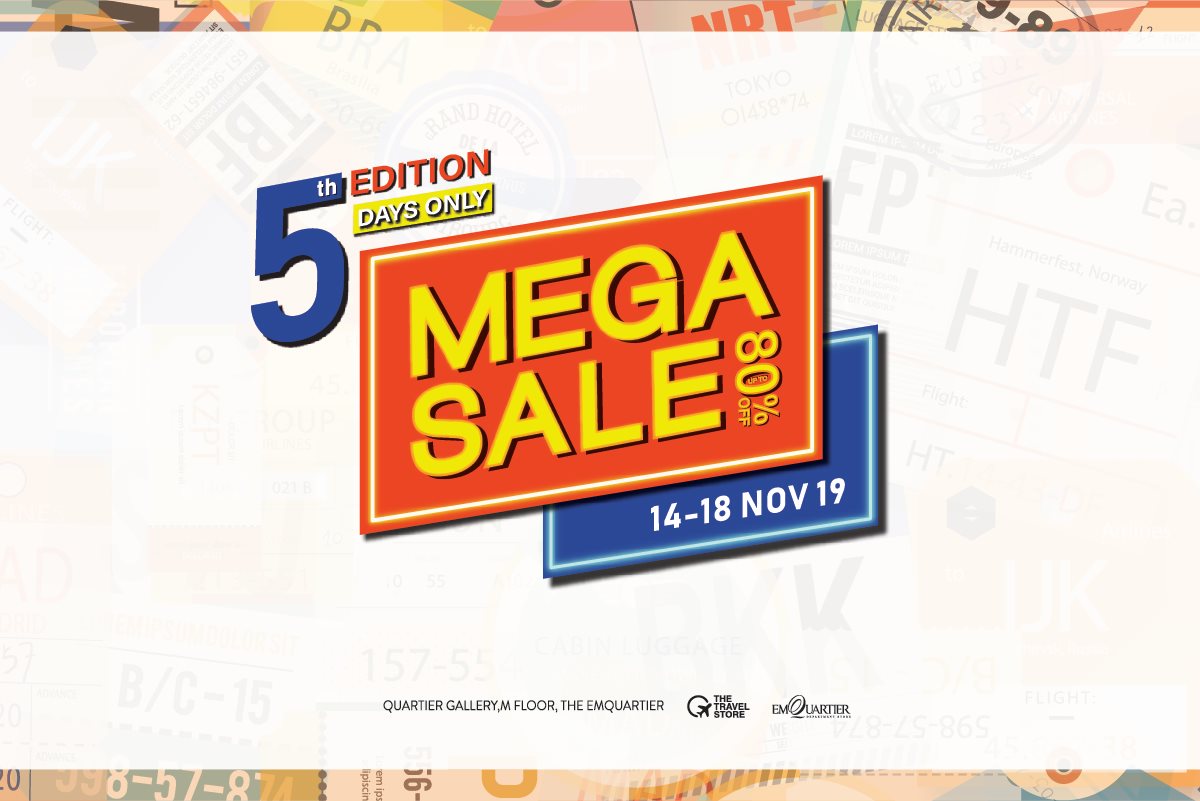 The Travel Store Mega Sale  - 5th Edition