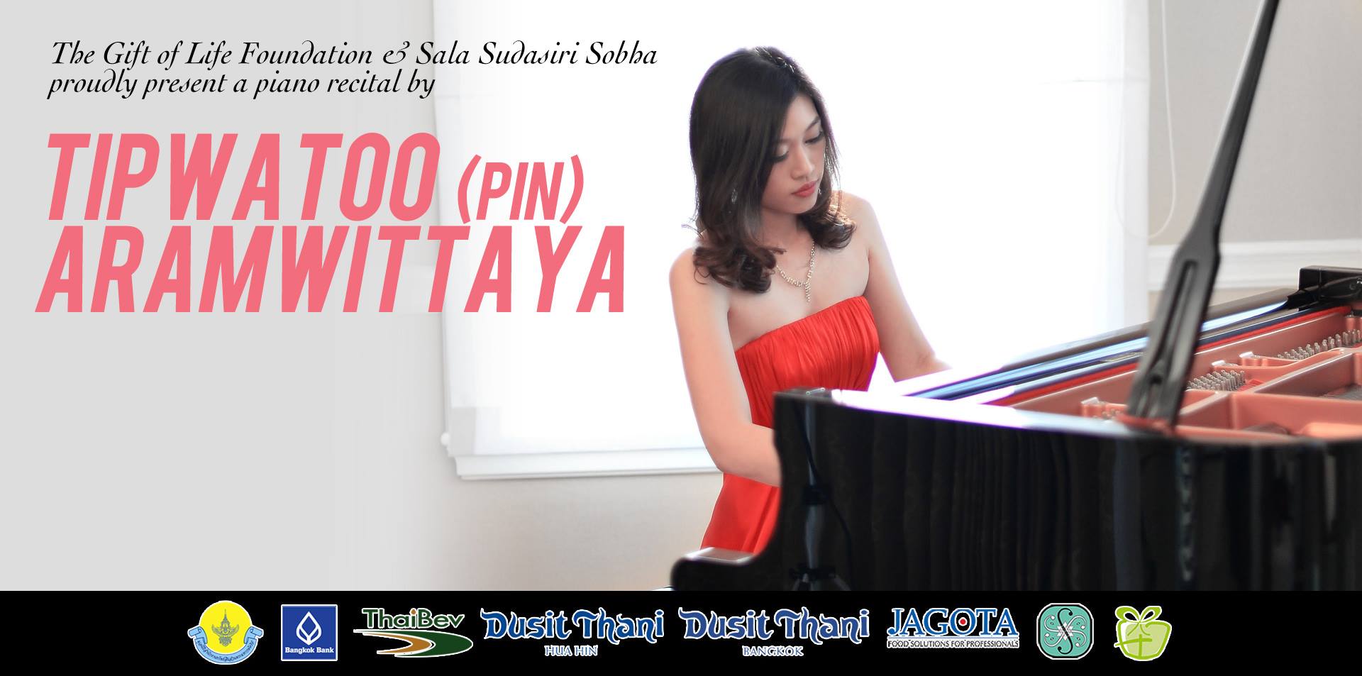 Piano Recital by Tipwatoo Pin Aramwittaya