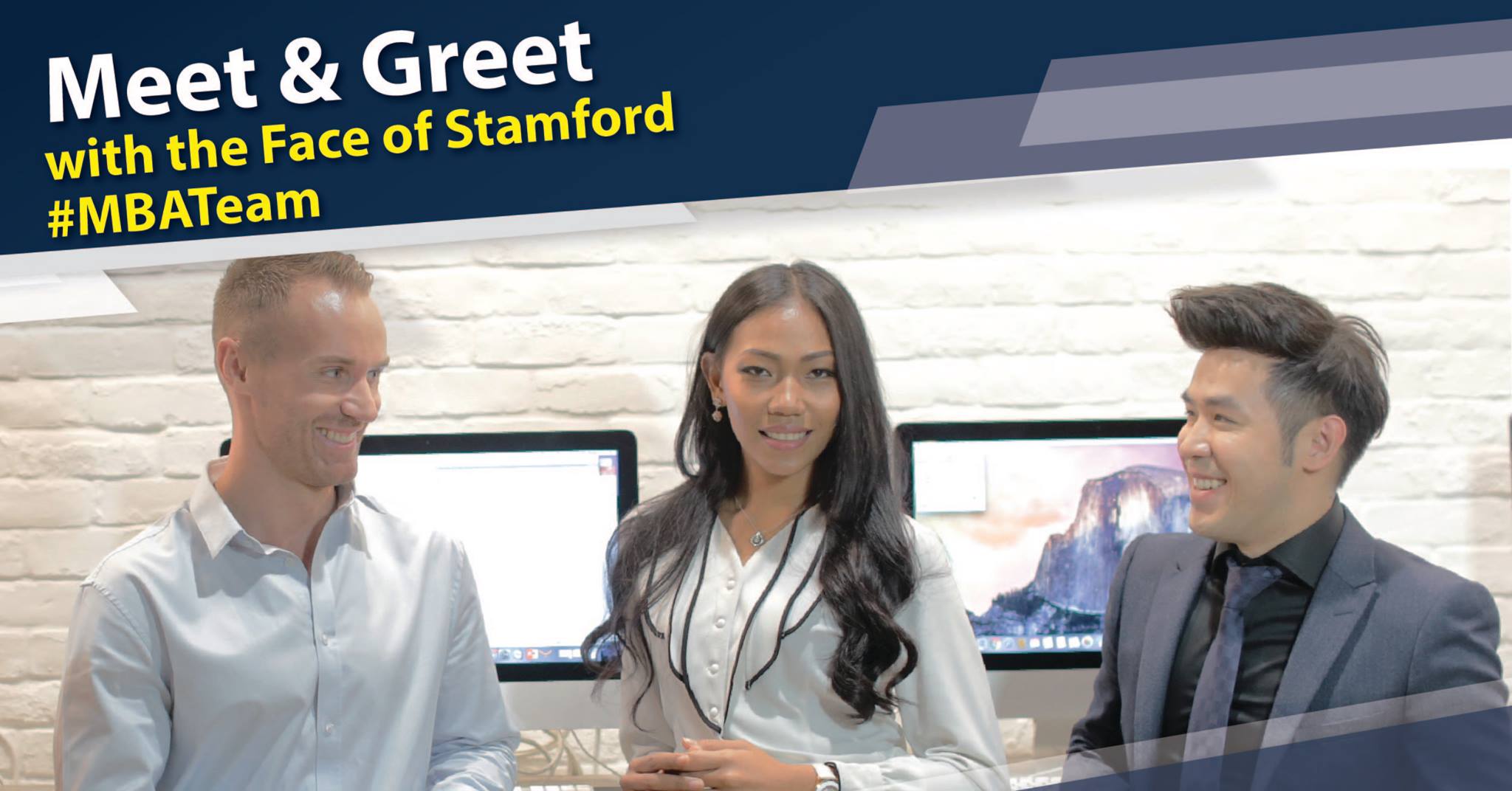 Meet and Greet with the Face of Stamford #MBATeam
