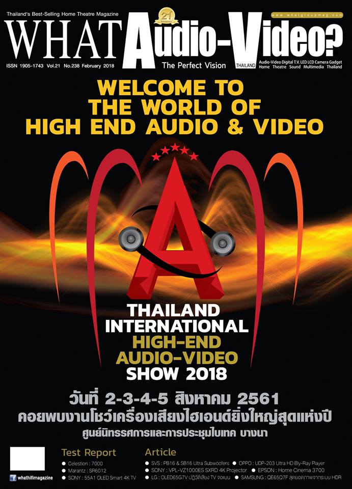 Thailand International High-End Audio-Video Show 2018