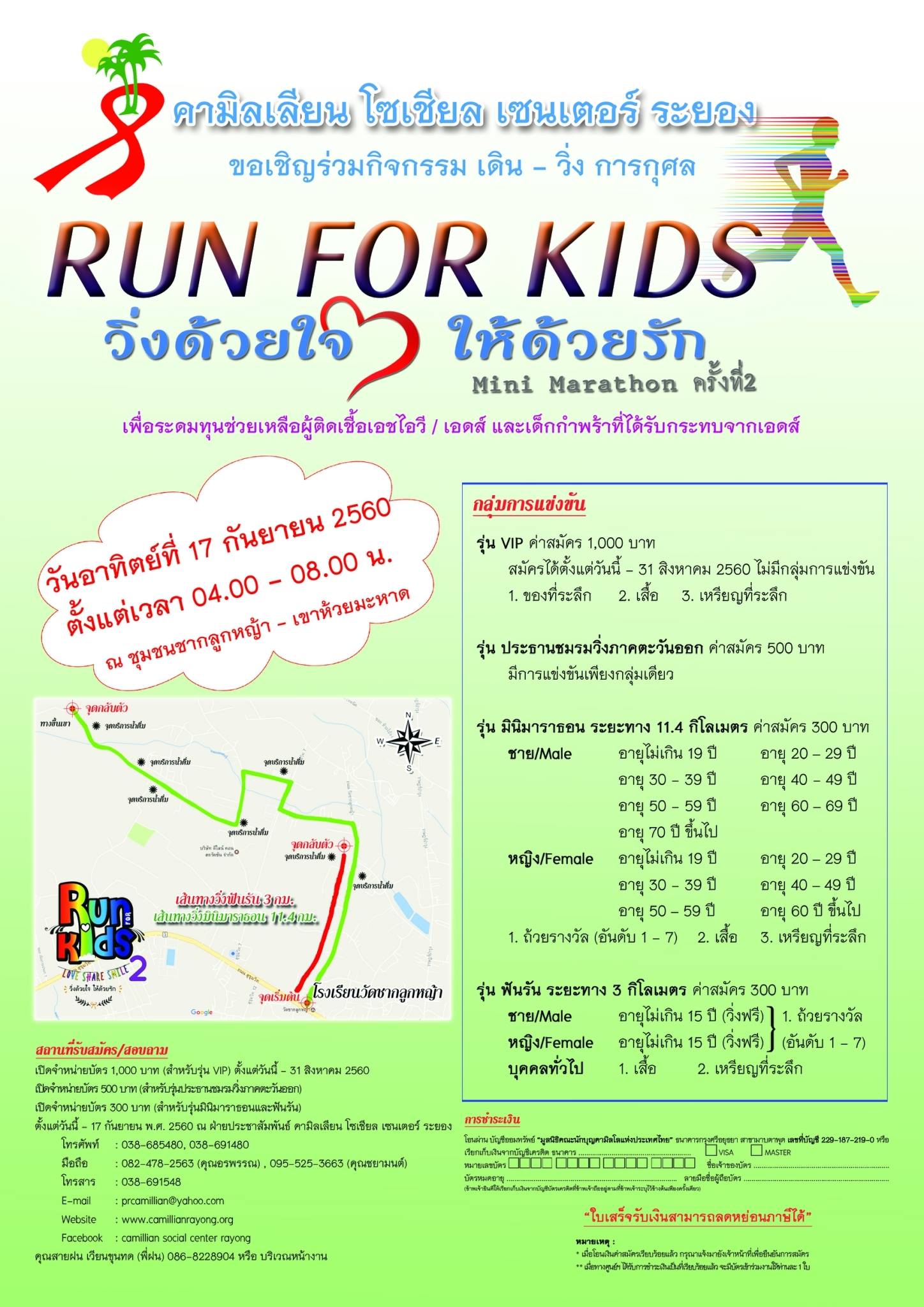 Run for Kids วิ่งด้วยใจ ให้ด้วยรัก ครั้งที่ 2