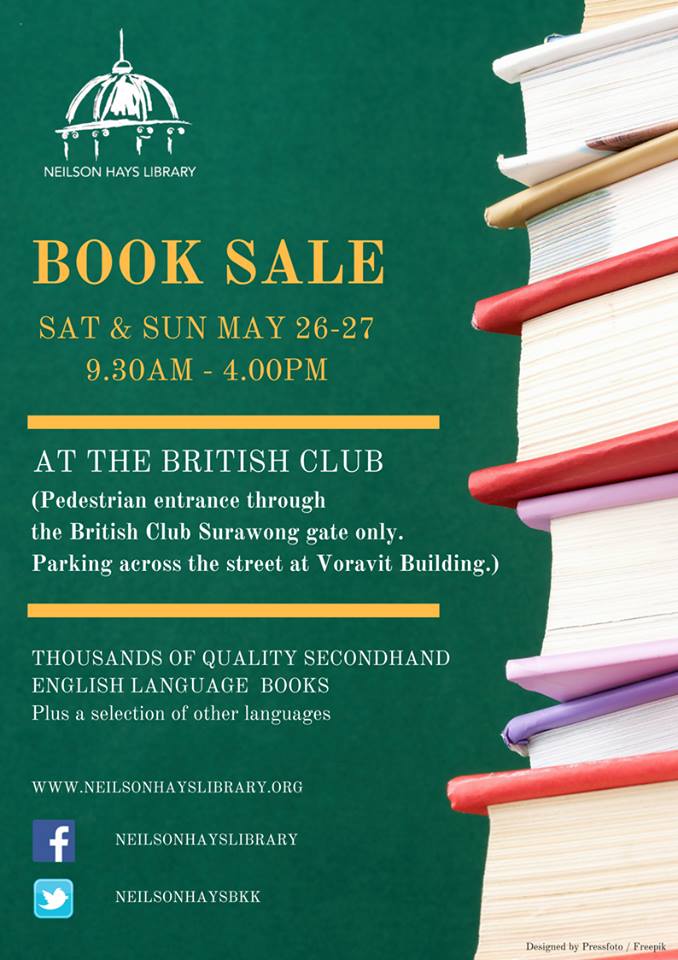 NeilsonHays Library´s May Book Sale