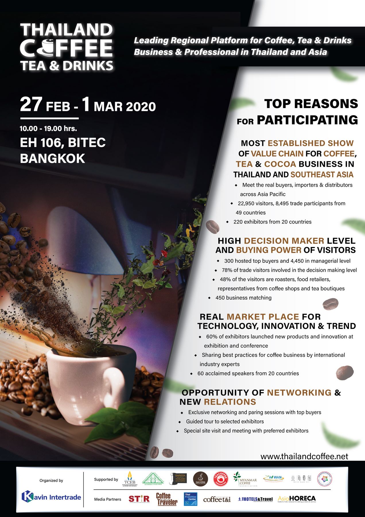 Thailand Coffee, Tea & Drinks 2020 (14th edition)