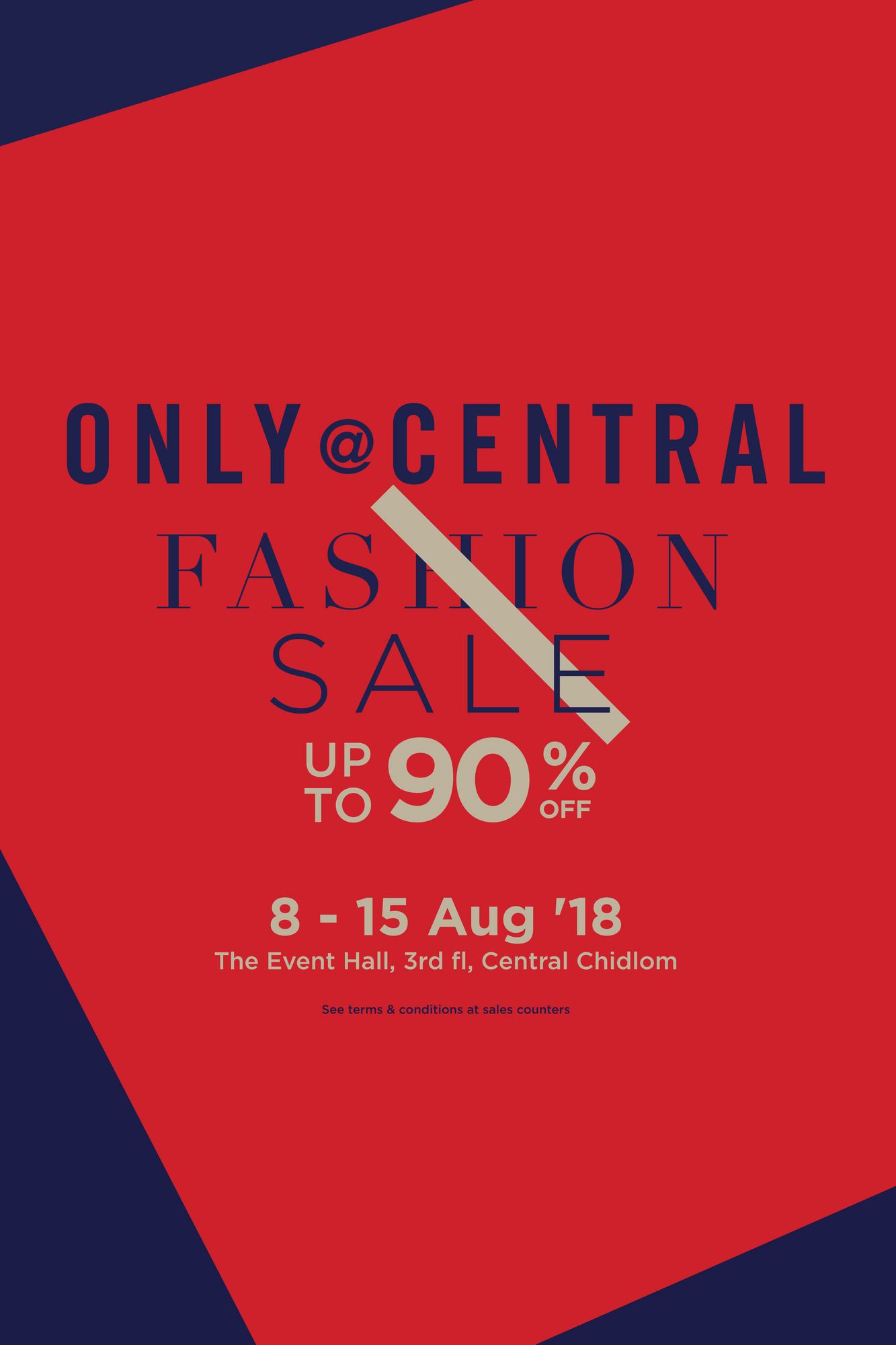 Only @ Central Fashion Sale