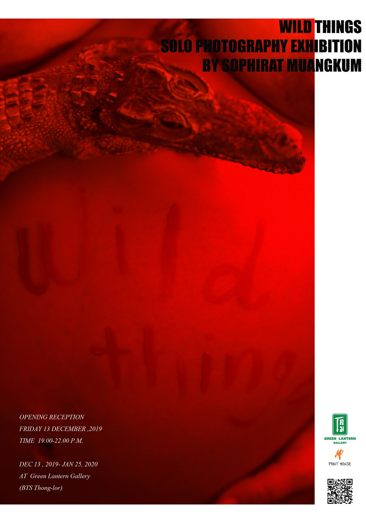 ´ WILD THINGS ´ SOLO PHOTOGRAPHY EXHIBITION BY SOPHIRAT MUANGKUM