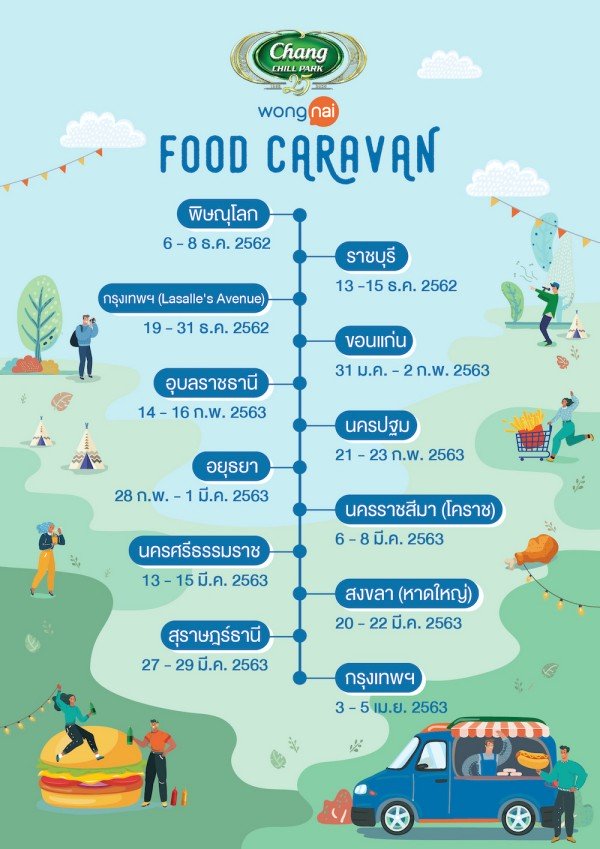 Chang Chill Park Presents Wongnai Food Caravan