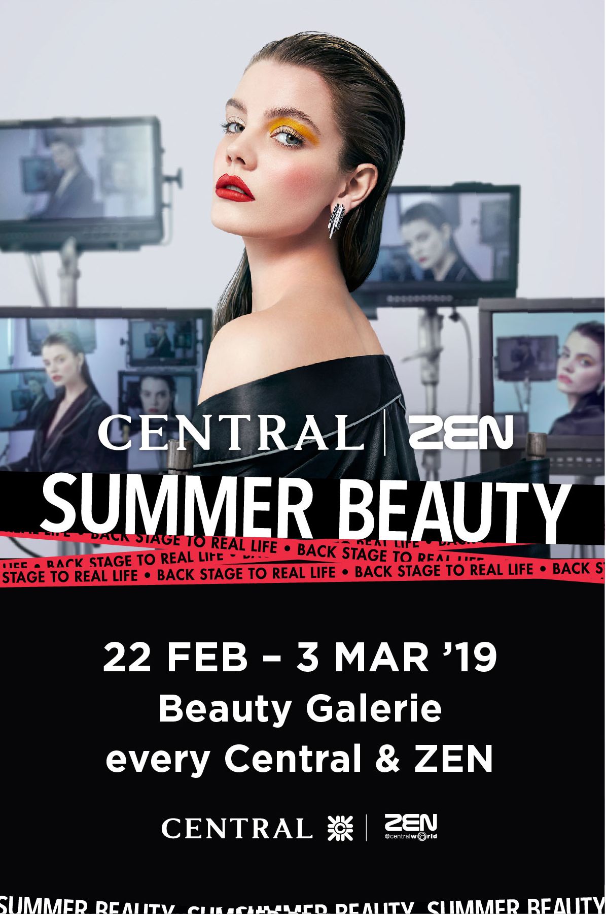 CENTRAL I ZEN SUMMER BEAUTY BACK STAGE TO REAL LIFE