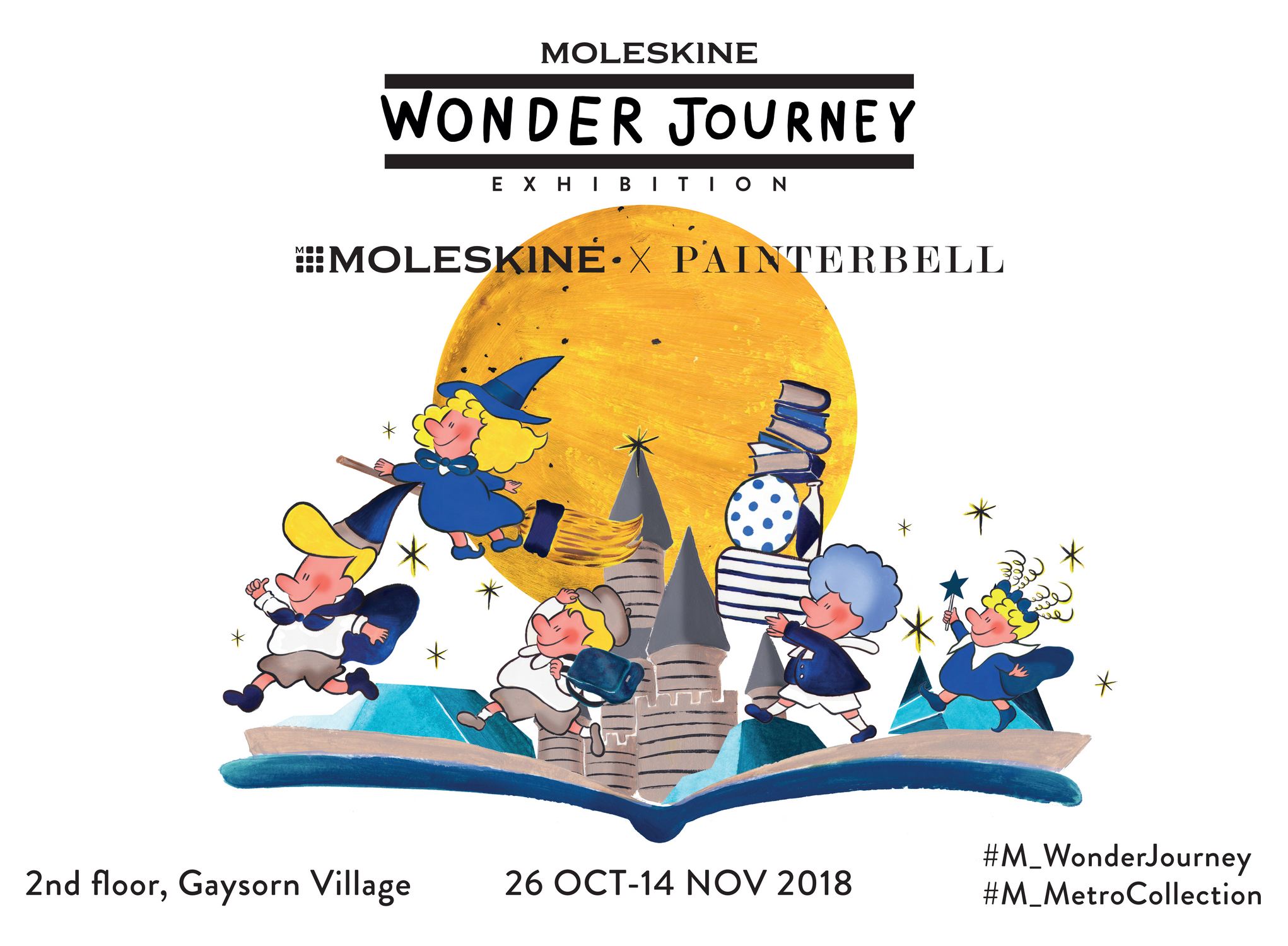 Moleskine Wonder Journey Exhibition