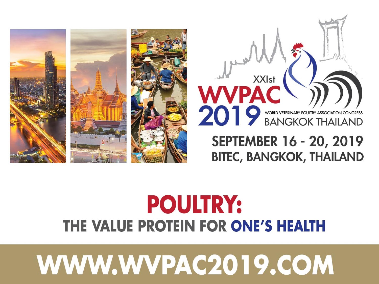 World Veterinary Poultry Association Congress (WVPAC 2019)