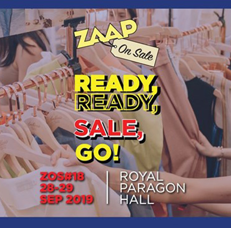 ZAAP ON SALE ครั้งที่ 18:  Ready, Sale, Go!
