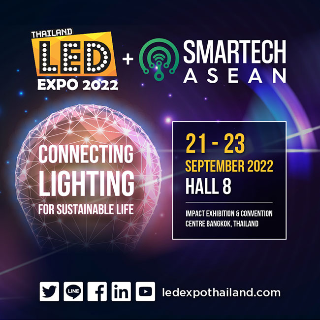LED Expo Thailand + SMARTECH ASEAN 2022