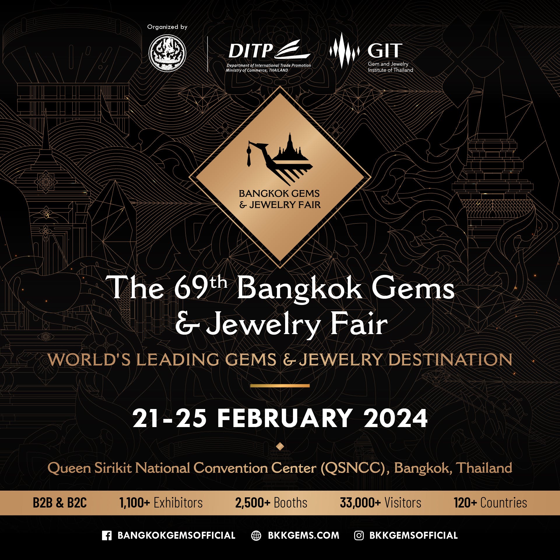 The 69th Bangkok Gems and Jewelry Fair