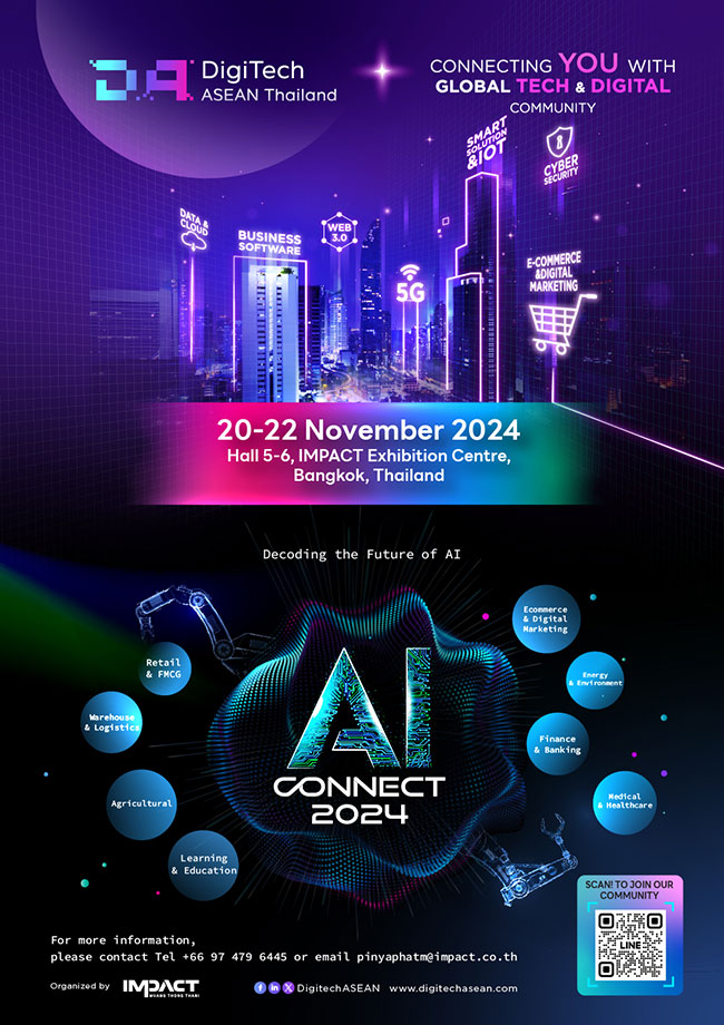 DigiTech ASEAN Thailand & AI Connext 2024