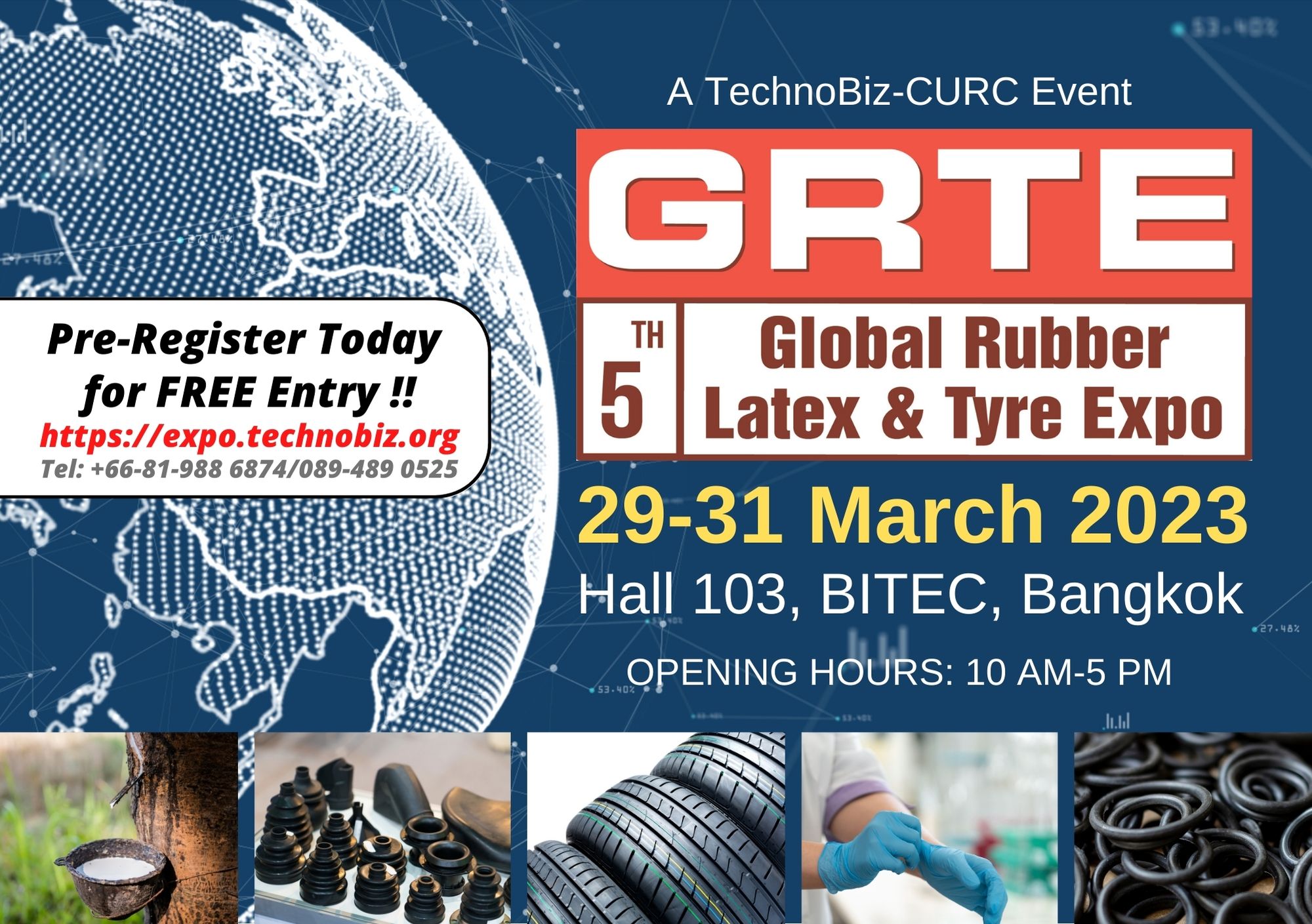 GRTE 2023 – Global Rubber,Latex Expo 2023